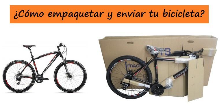 ¿Cómo enviar tu bicicleta?