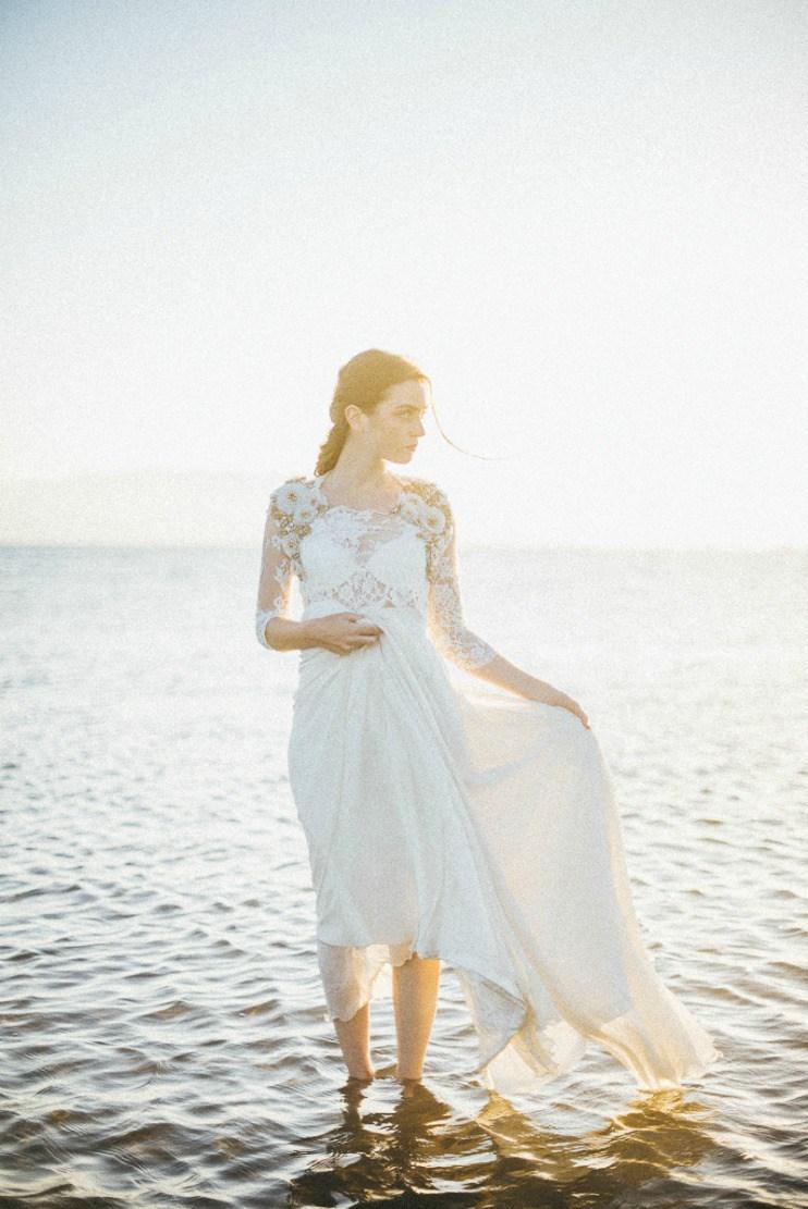 Editorial en la playa: soft windy love