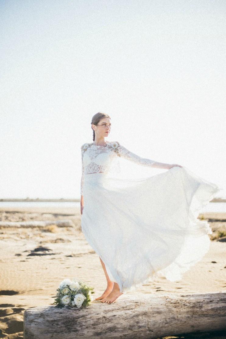 Editorial en la playa: soft windy love
