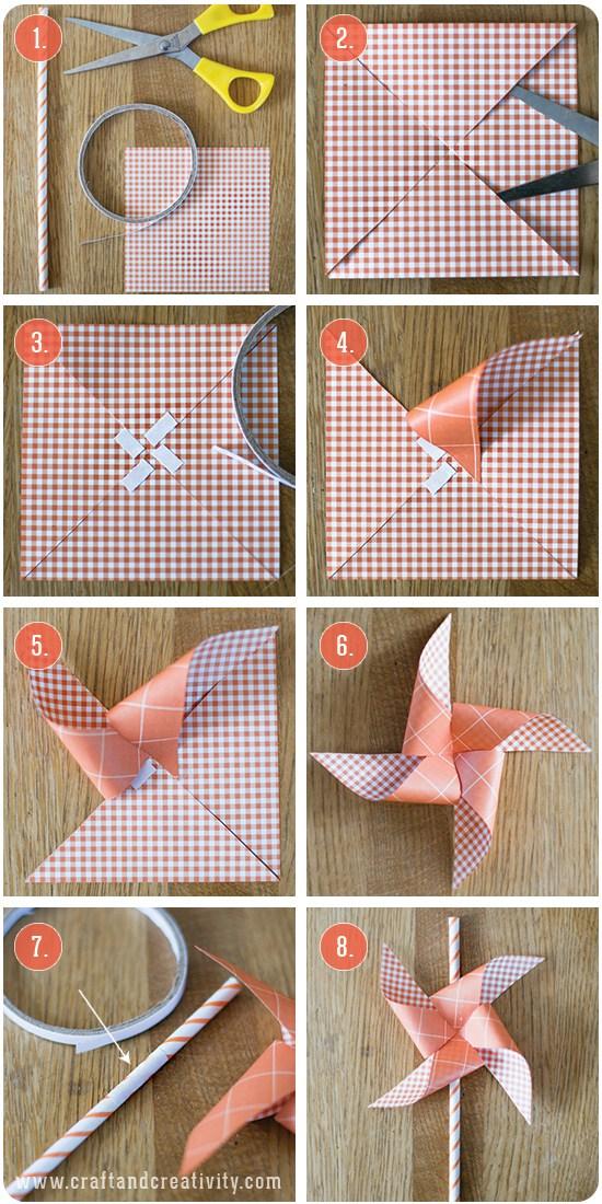 molinitos de papel paso a paso