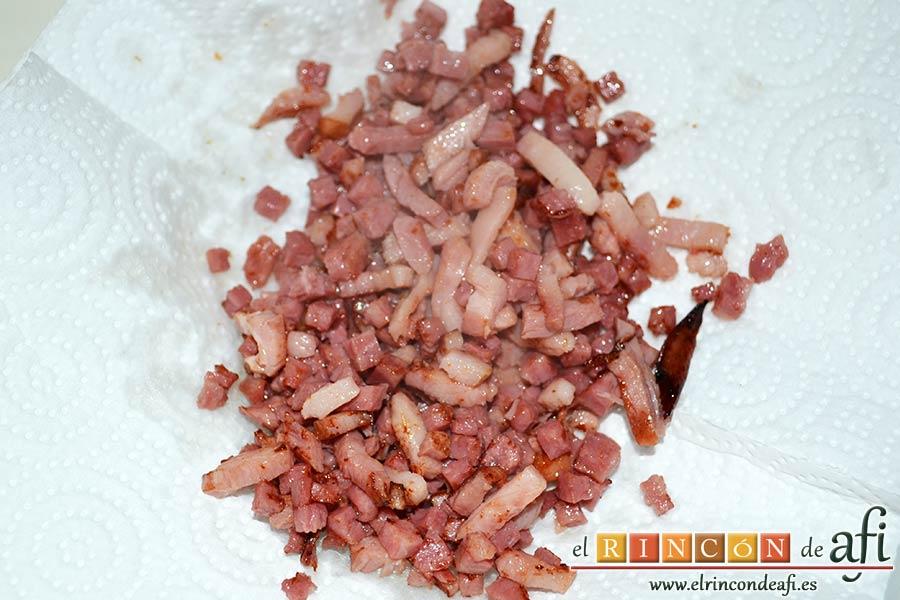 Costillas crujientes de cerdo en leche, ponerlos también a escurrir