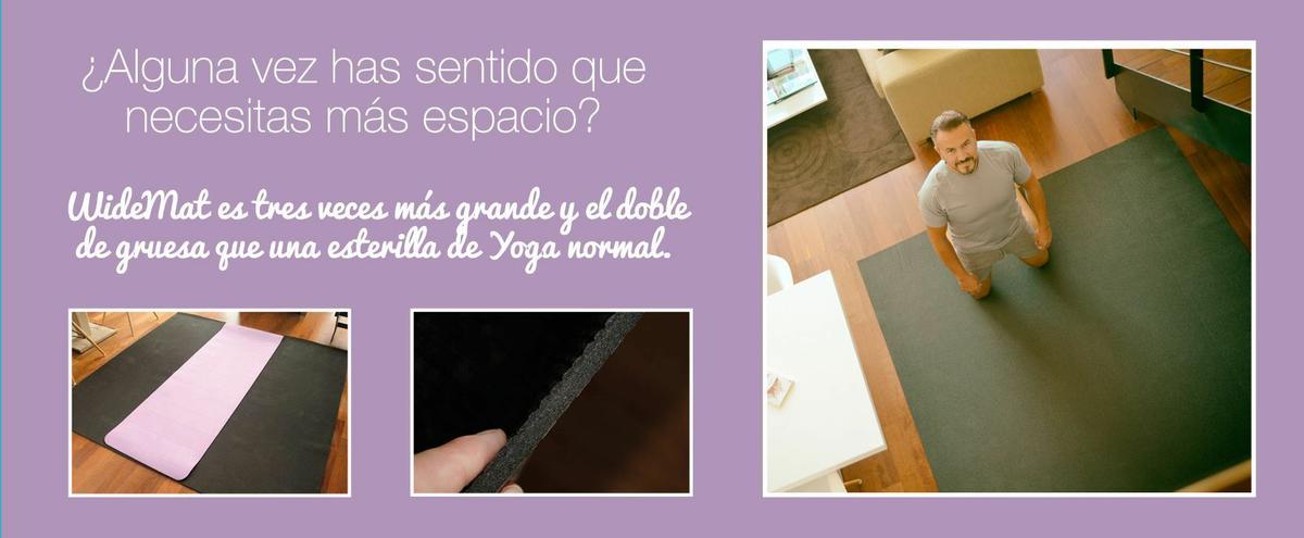 Esterilla de yoga widemat
