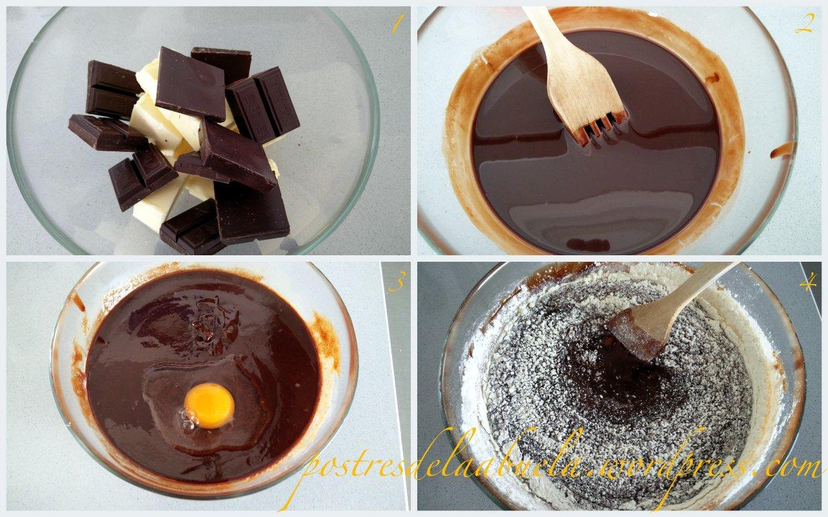 pastel de chocolate