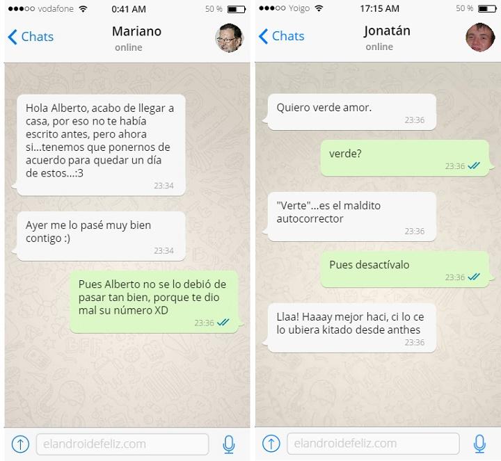 crear chats falsos de WhatsApp Android iOS iPhone conversaciones falsear simular simulador
