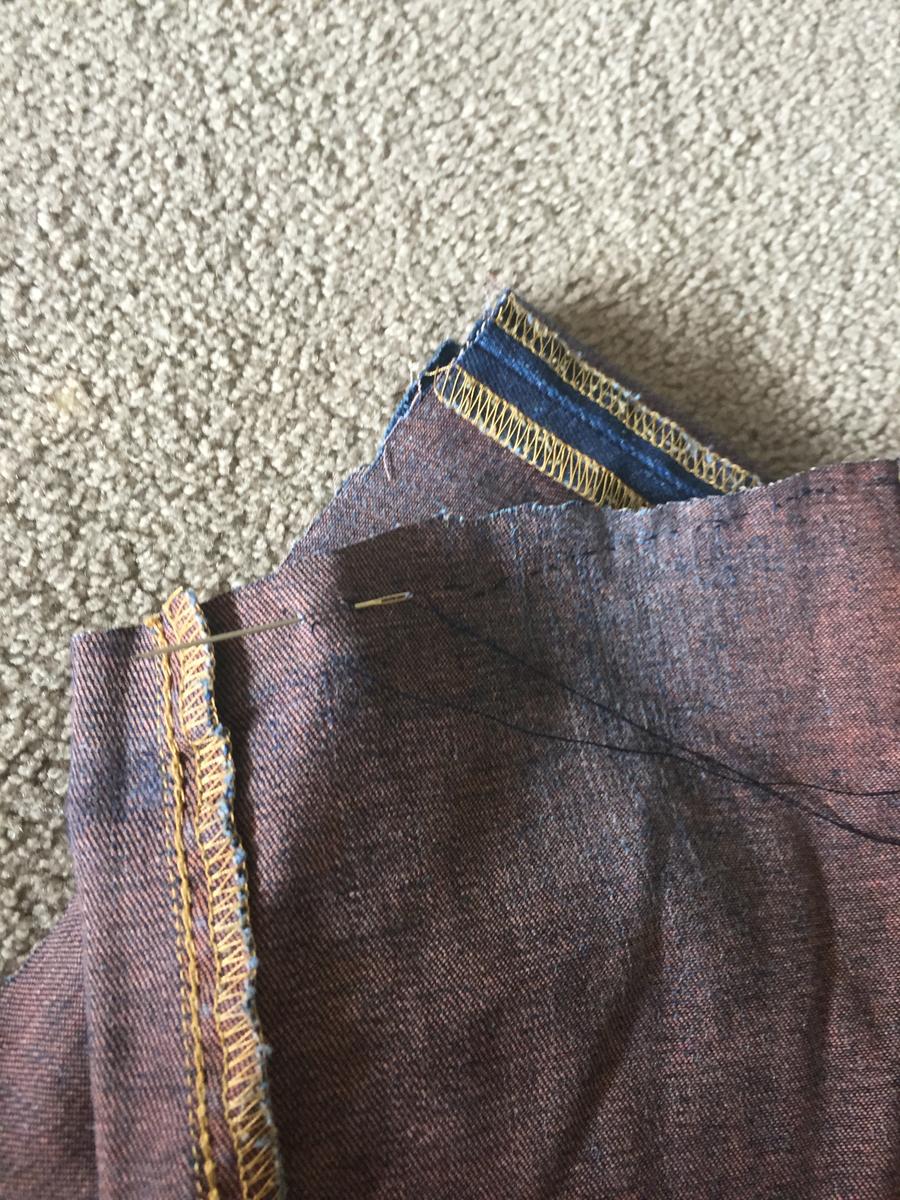 02. RECICLANDO VAQUEROS - cerramos la parte de abajo