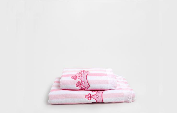 Toallas corona de princesa _