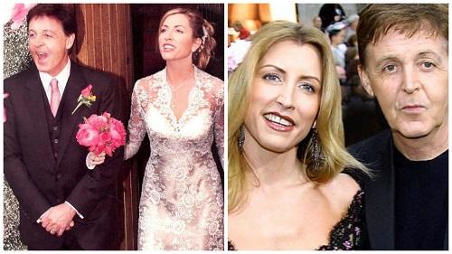 Paul McCartney y Heather Mills