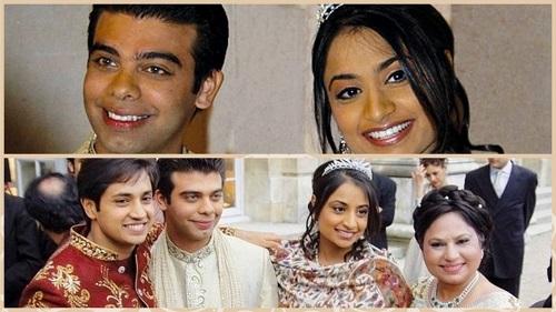 Vanisha Mittal y Amit Bhatia