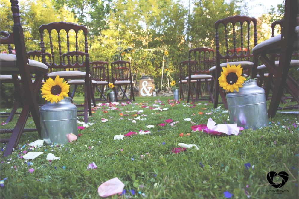 colores-de-boda-decoración-ceremonia-girasoles