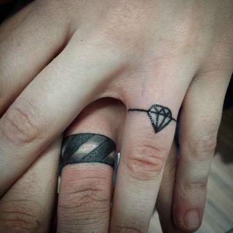 Alternativa a la alianza de boda…tatua tu anillo de boda!