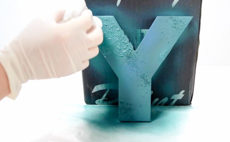 Efecto óxido con pintura en spray forja Pintyplus 8