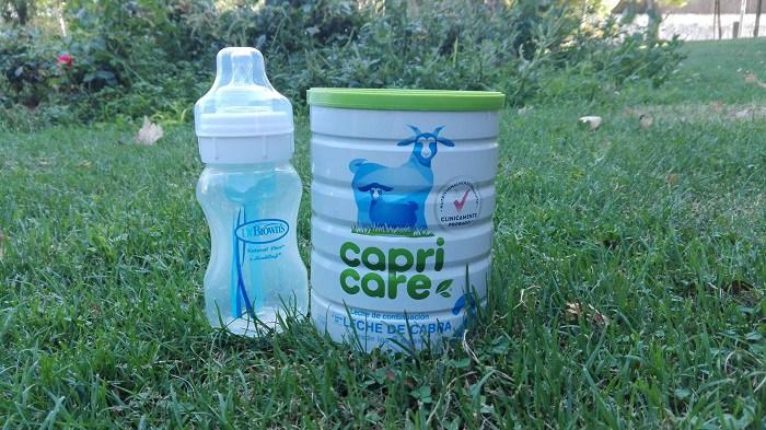 Leche de cabra bebés Capricare 2