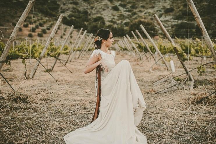 Una boda intima con aires otoñales