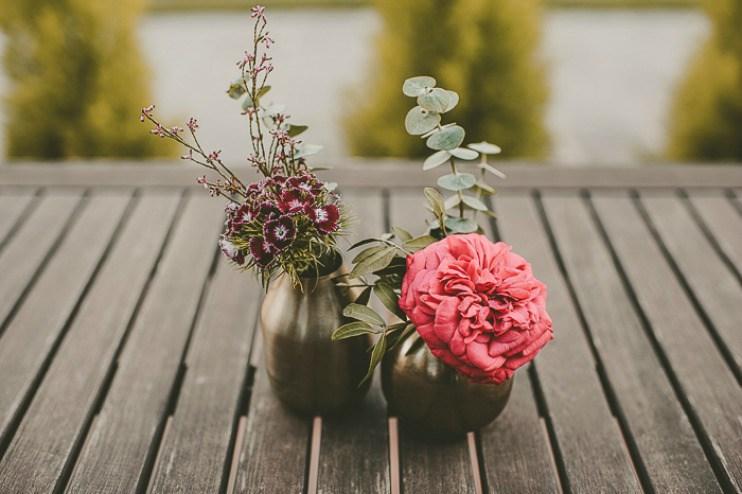 Una boda intima con aires otoñales