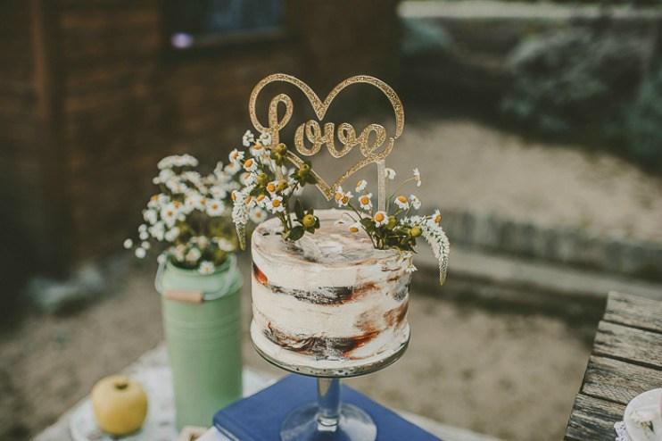 Una boda intima con aires otoñales