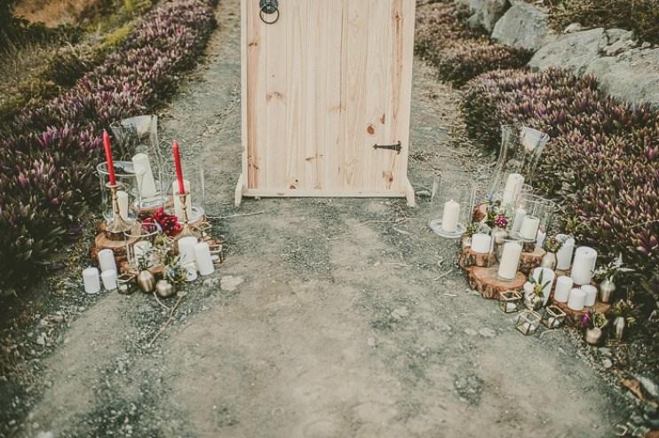 Una boda intima con aires otoñales