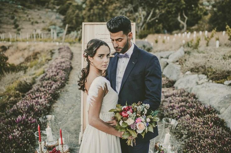 Una boda intima con aires otoñales