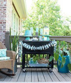 Decoramos como en los 80 outdoors party