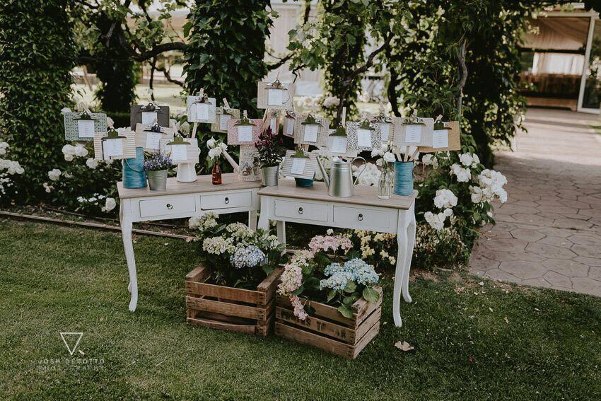 colores-de-boda-seating-plan-regaderas-mesas-hortensias
