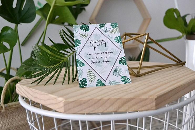 Ideas para fiestas botanicas