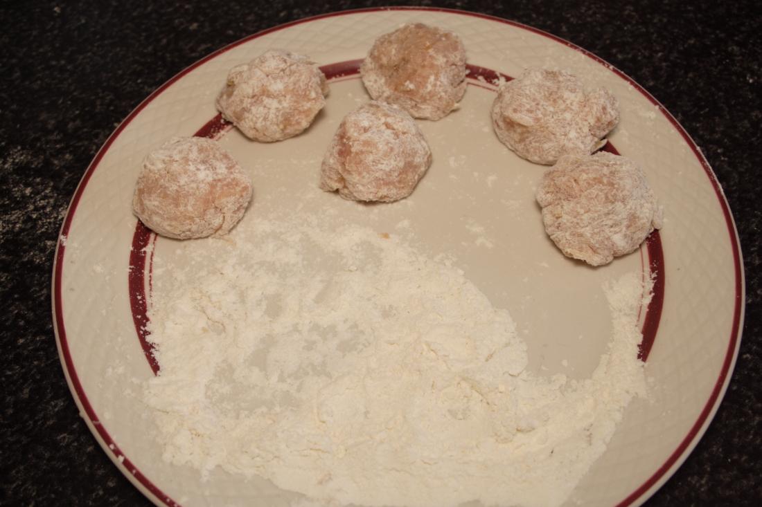 ALBÓNDIGAS DE POLLO Y BEICON 7