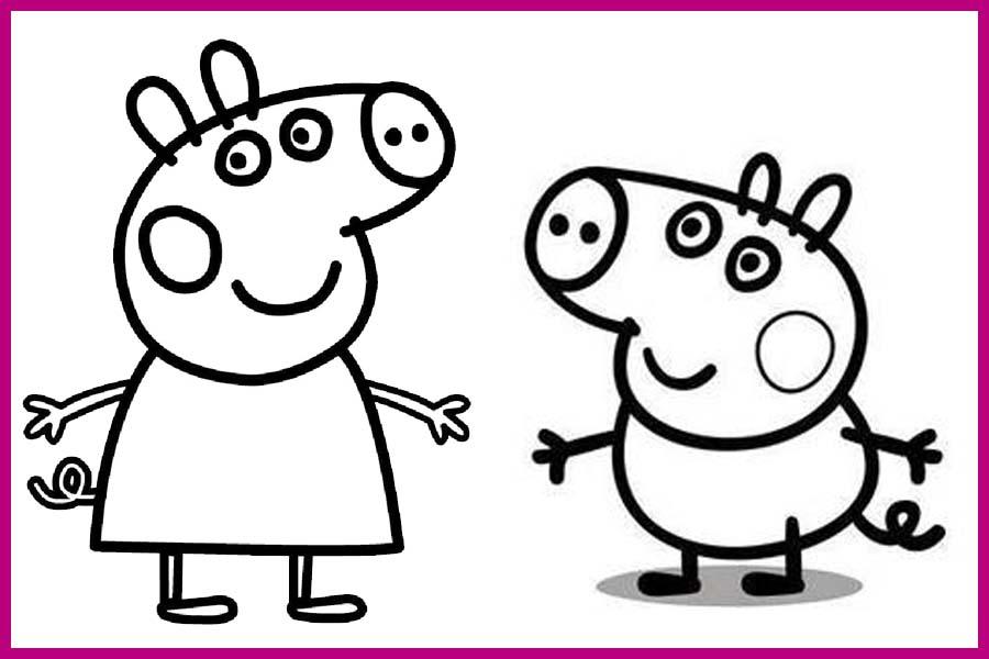peppa-pig-con-su-hermano-george