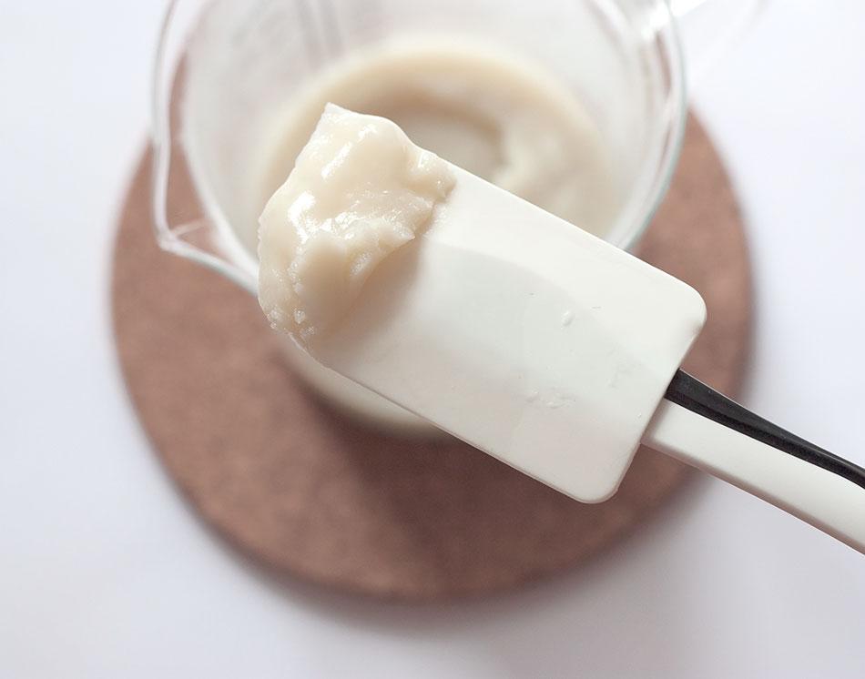 mousse exfoliante DIY