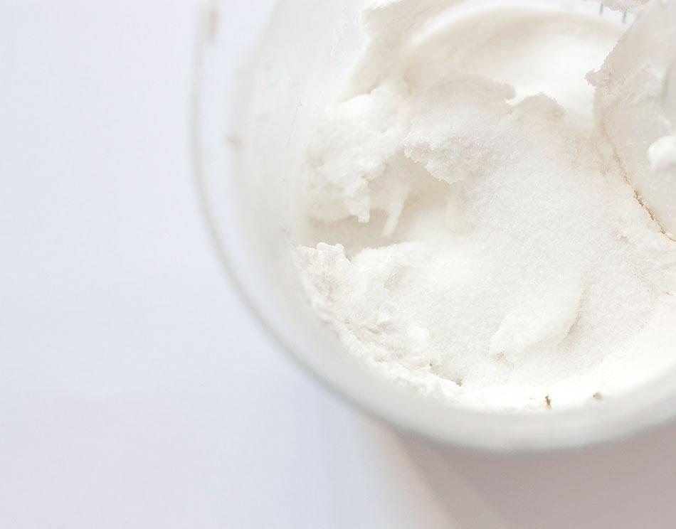 mousse exfoliante DIY