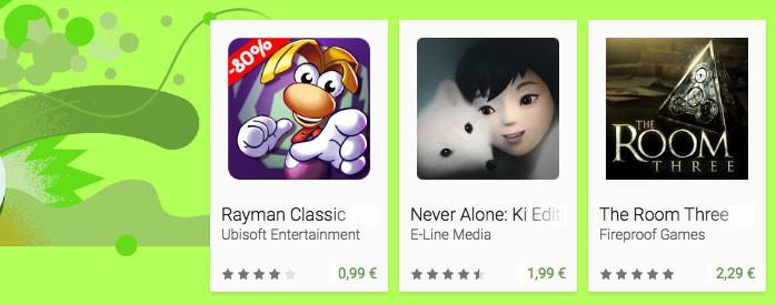 ofertas en Google Play