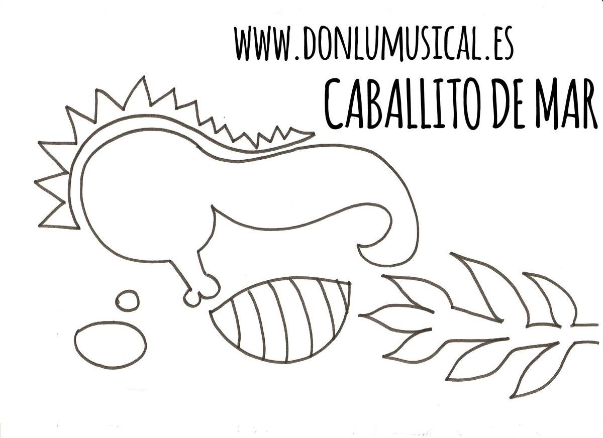 caballito de mar moldes