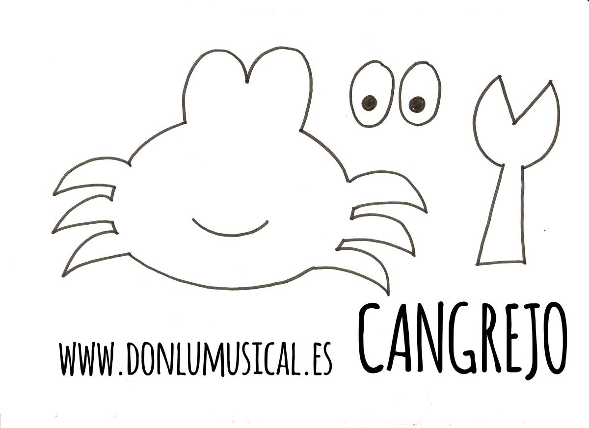 cangrejo plantilla