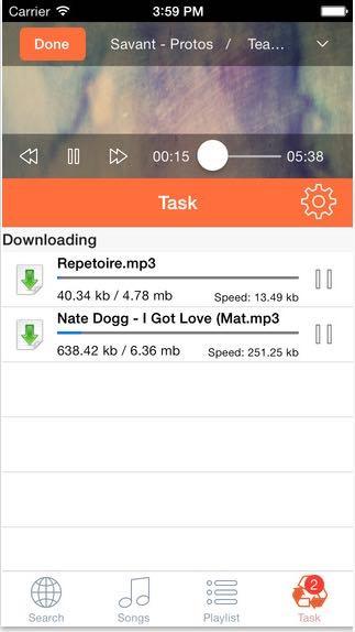 apps descargar música iphone