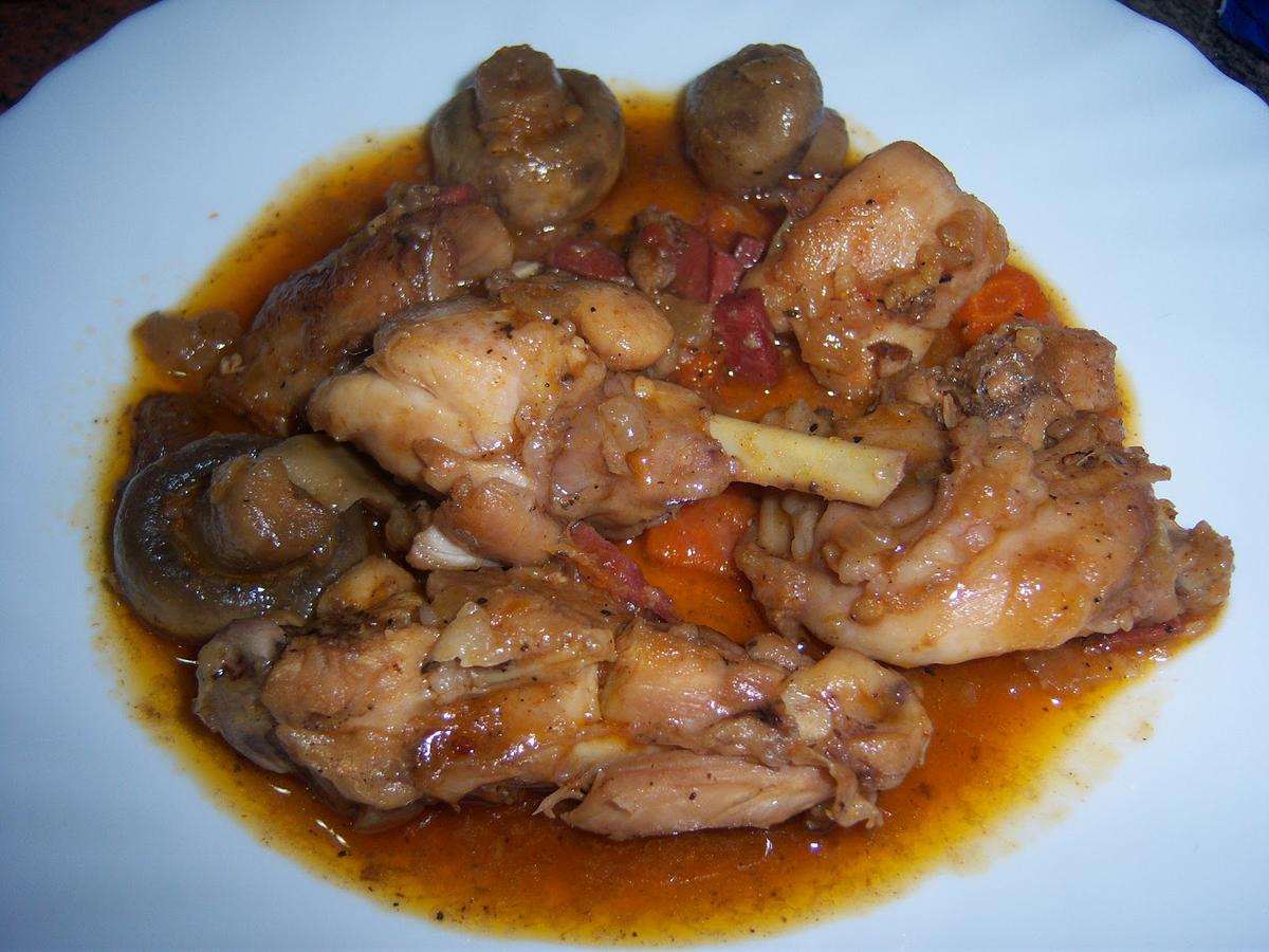 Conejo a la cazadora