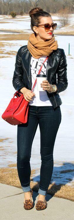 Hermosos outfits con pashmina ideal para invierno