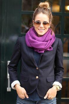 Hermosos outfits con pashmina ideal para invierno