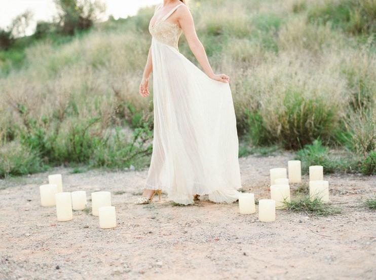Inspiración para novias boho elopement