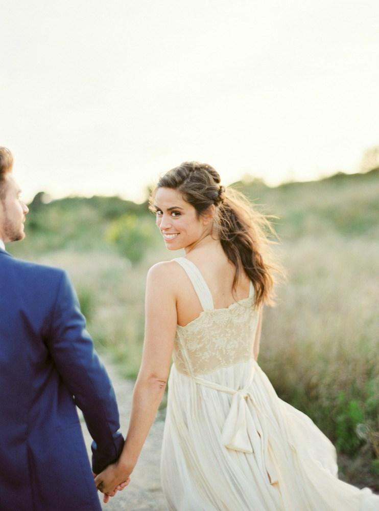 Inspiración para novias boho elopement