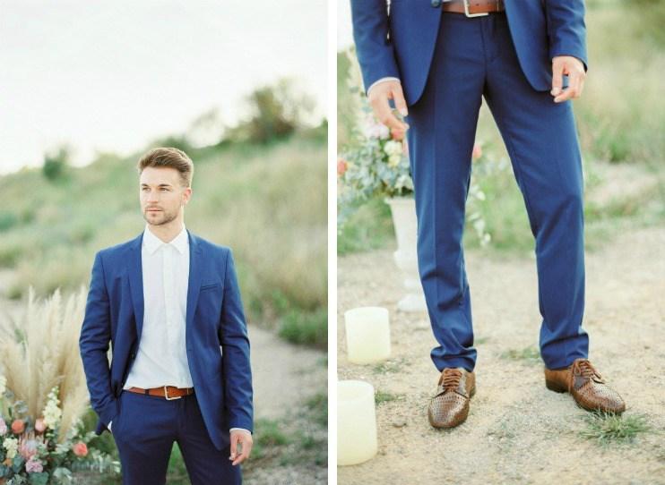 Inspiración para novias boho elopement