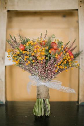 Ramos de novia otoñales