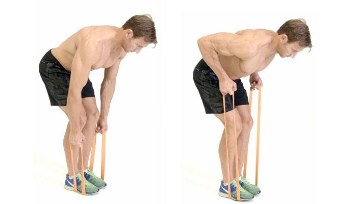 La forma correcta de hacer un entrenamiento con banda de resistencia