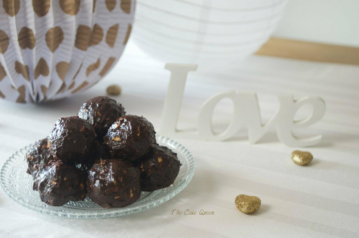 Trufas de avellanas y baileys