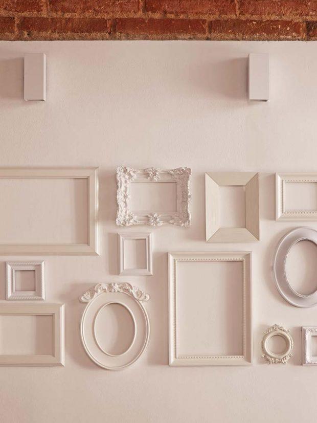 marcos vacios para decorar pared