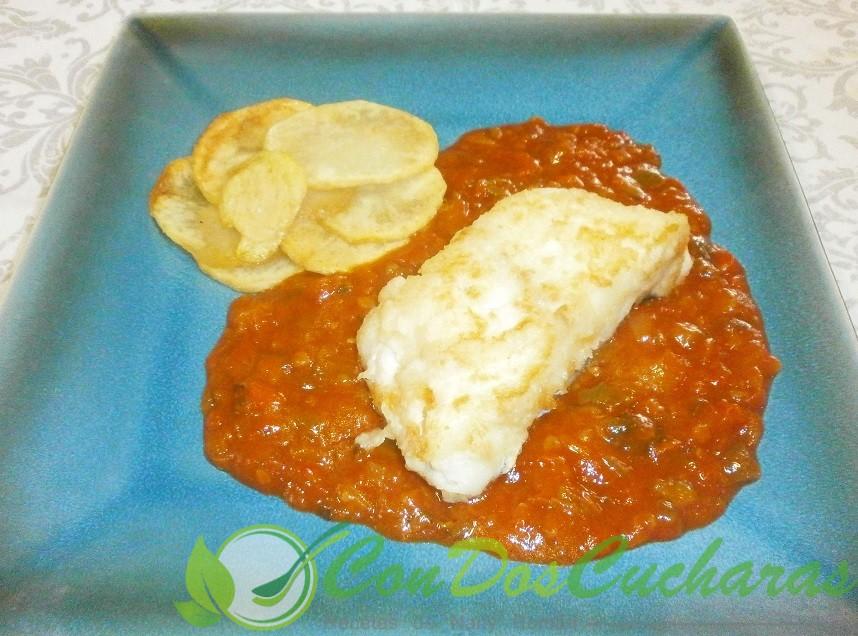 Bacalao con pisto