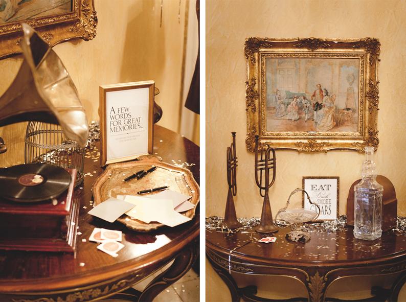 Inspiración de boda Gran Gatsby diseñada por La Tarara Eventos - Bodasconestilo