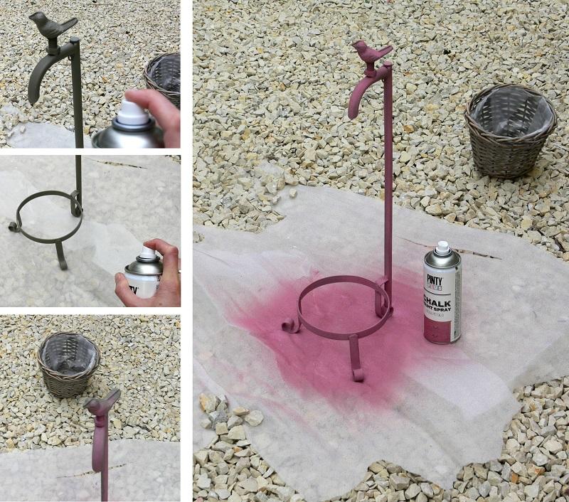 Cambiar el aspecto de tu jardín con dos botes de pintura en spray pintyplus