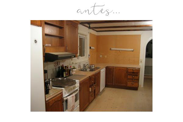 Antes y después de una cocina anticuada | Decoración