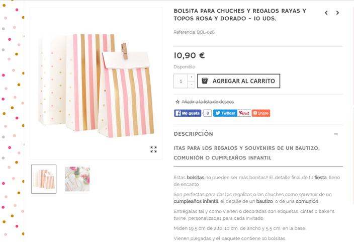 consejos para comprar productos de fiestas online