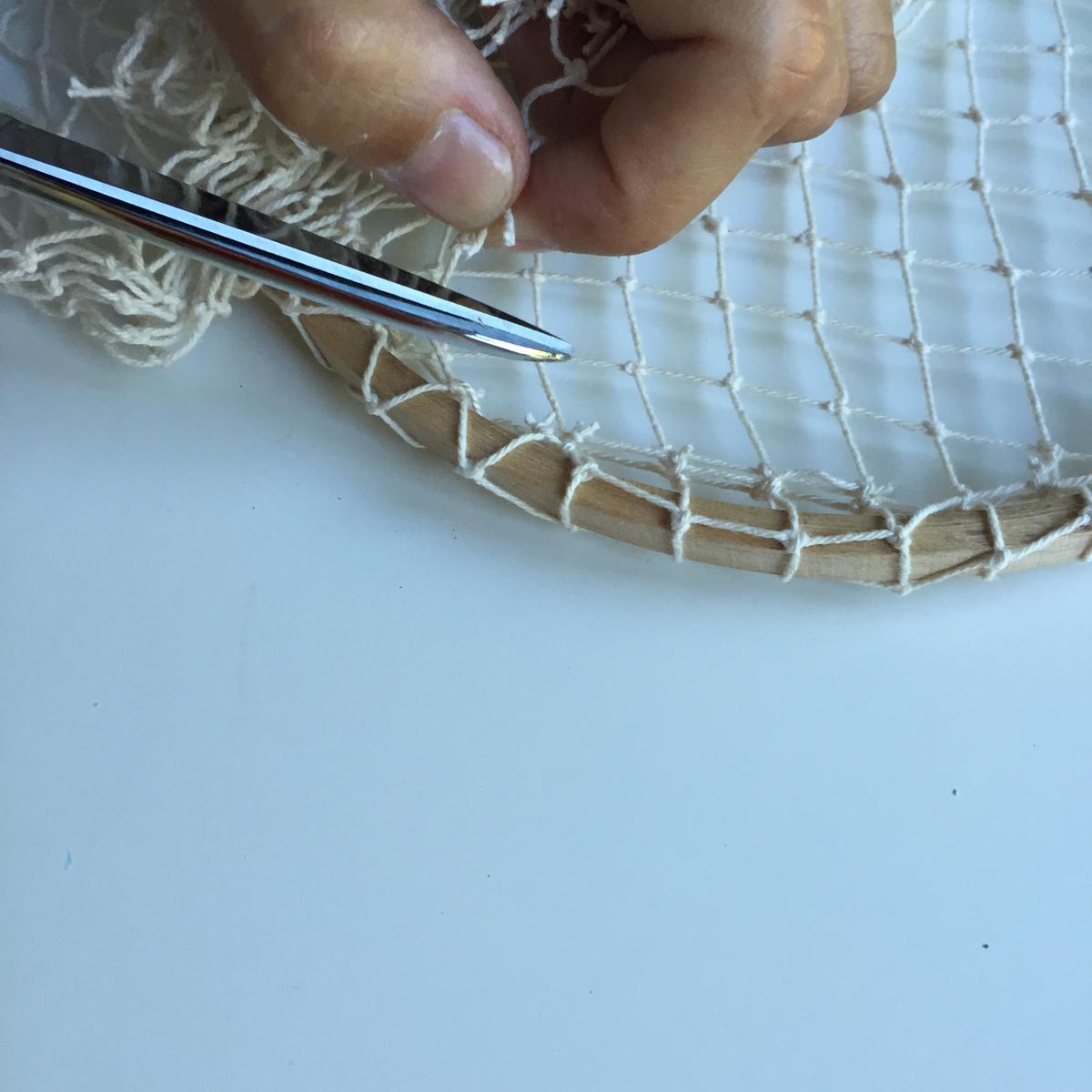 cortamos la red sobrante