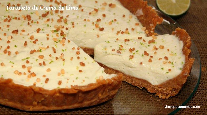 Tartaleta de Crema de Lima
