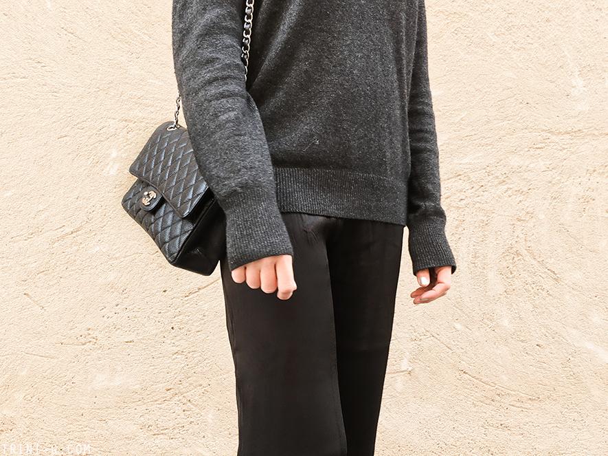 Trini | Equipment sweater Chanel ballet flats